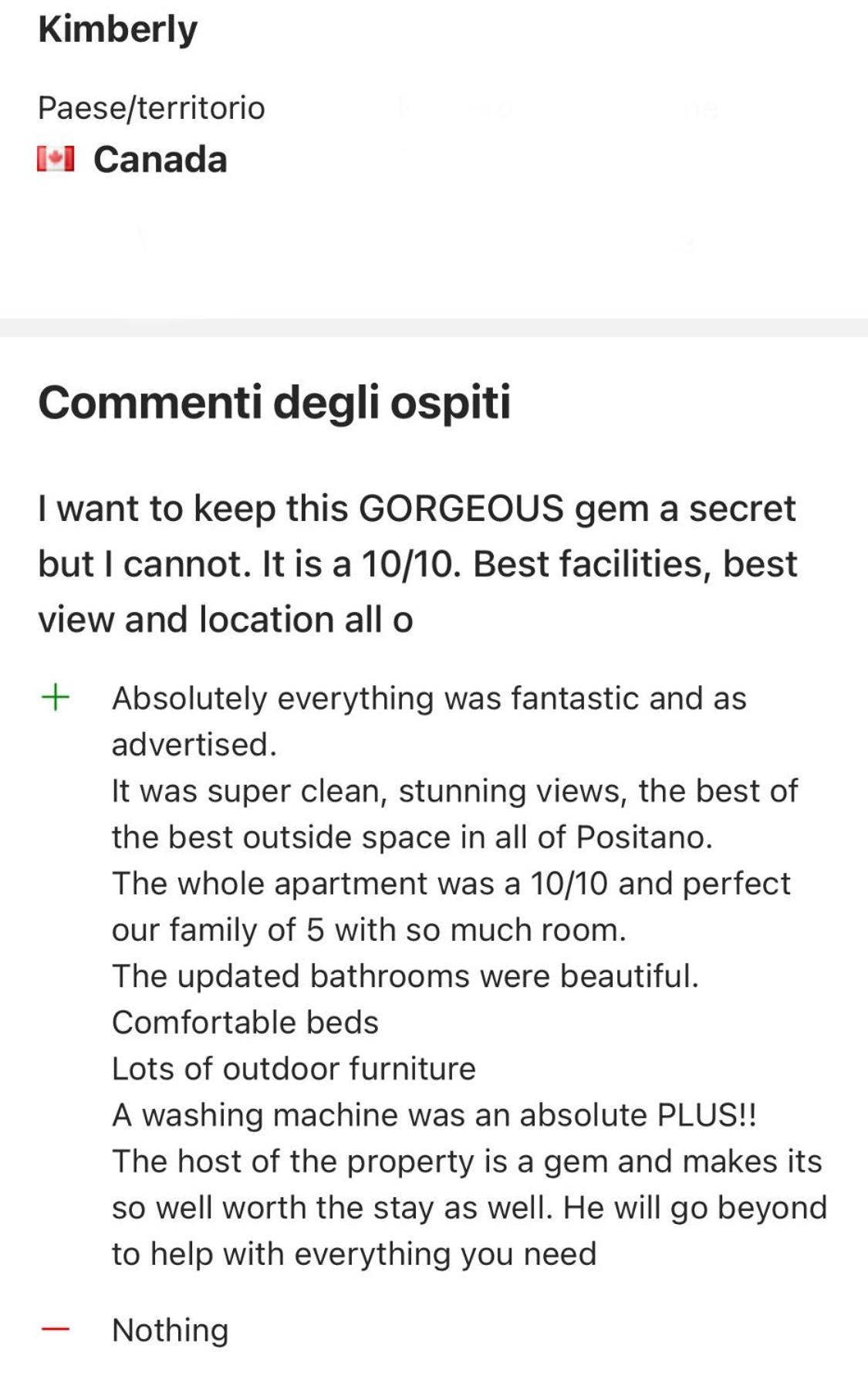 Casa Positano 아파트 외부 사진